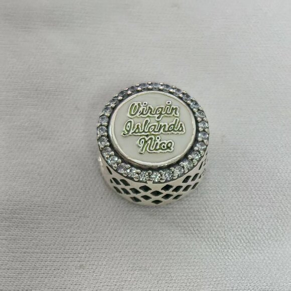 Pandora Vi Iguana- Vi Nice Charm, S925 Silver Jewelry - Picture 2 of 4